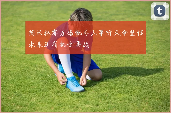 陶汉林赛后感慨尽人事听天命坚信未来还有机会再战